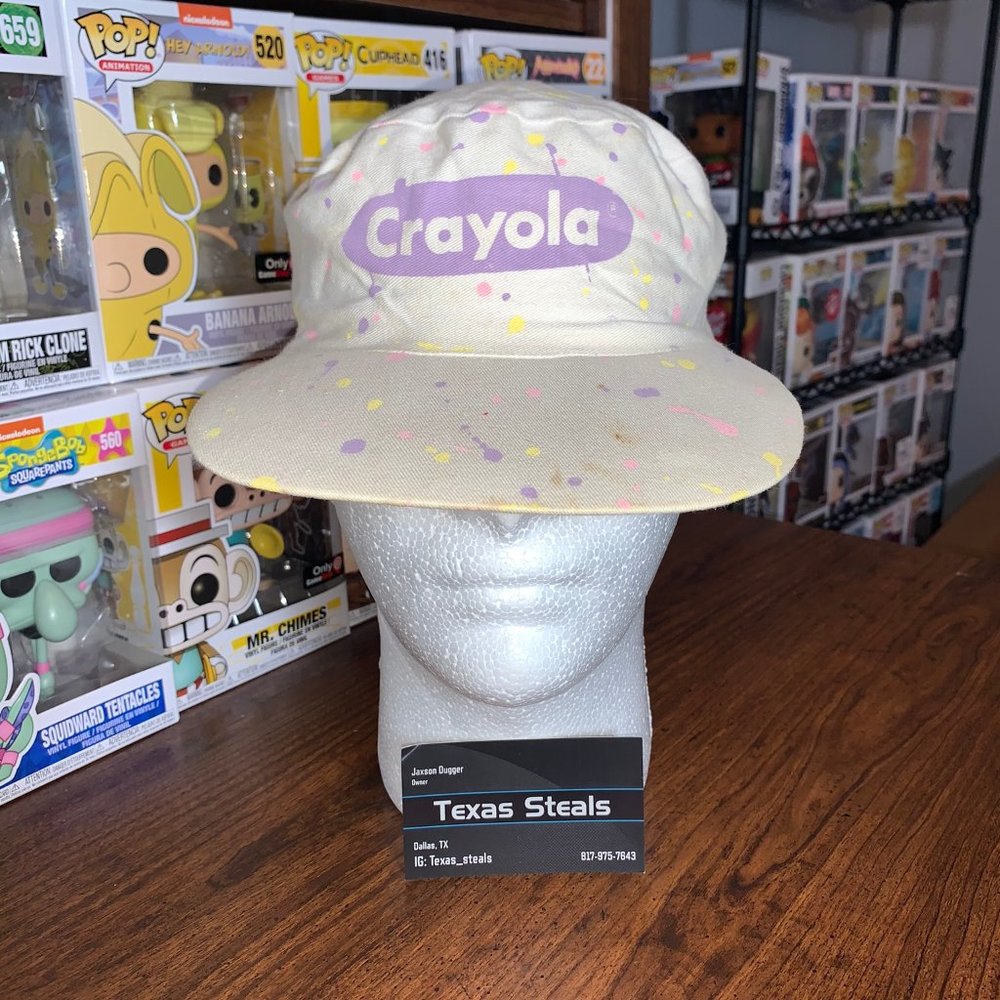 Crayola Paint Splatter Hat